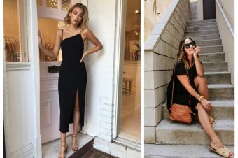Kako nositi crnu haljinu u letnjim danima